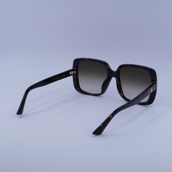 Gucci GG0632SA 002 Sunglasses Havana Square Frame, Brown Lenses - Picture 4 of 11